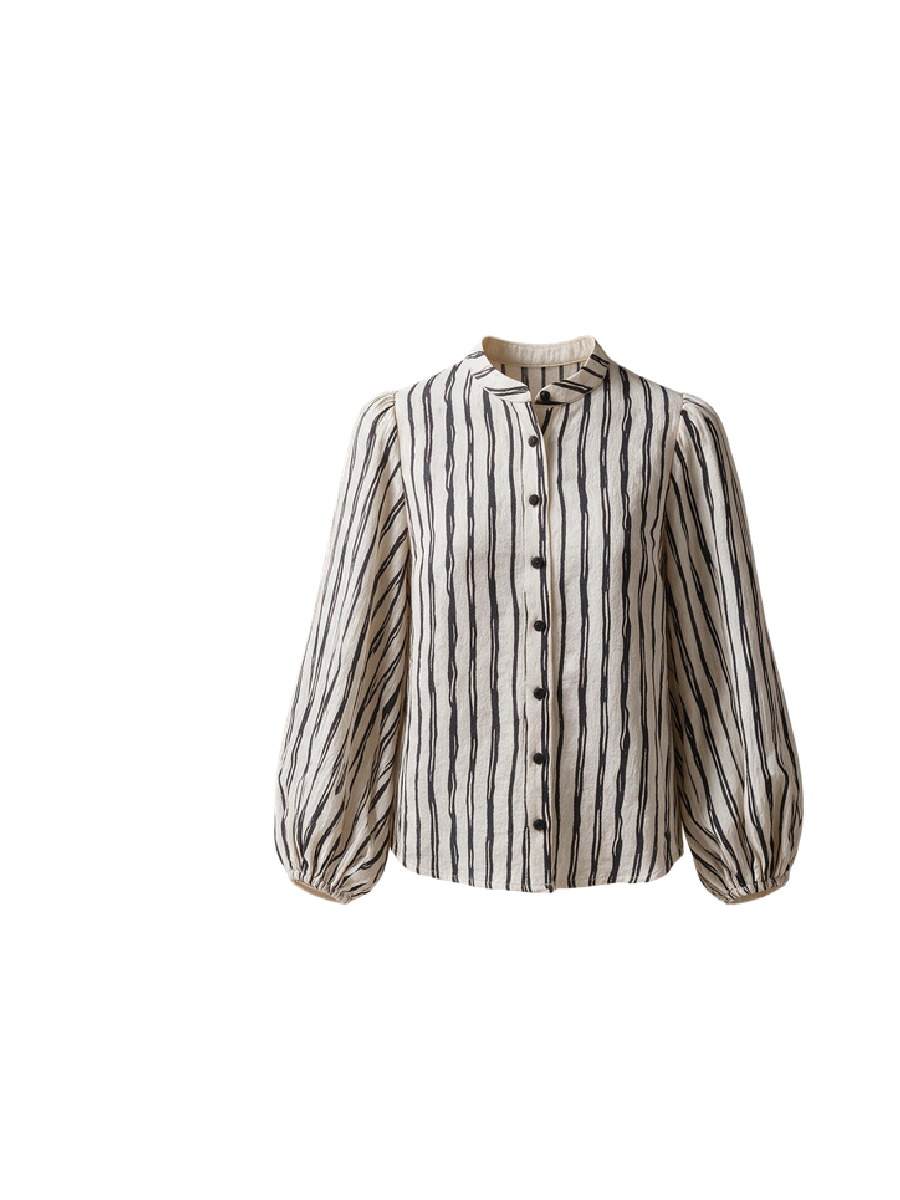 Dania Top 3D ghost mannequin front view