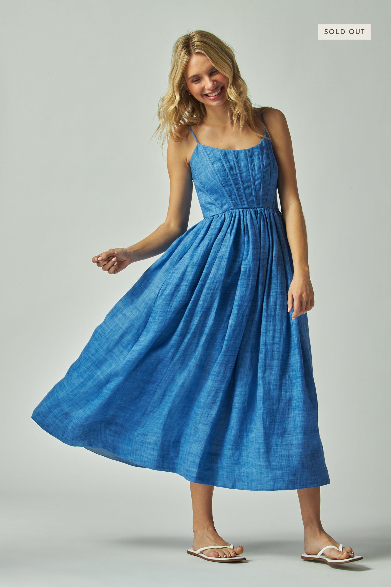 Elianna Dress Blue