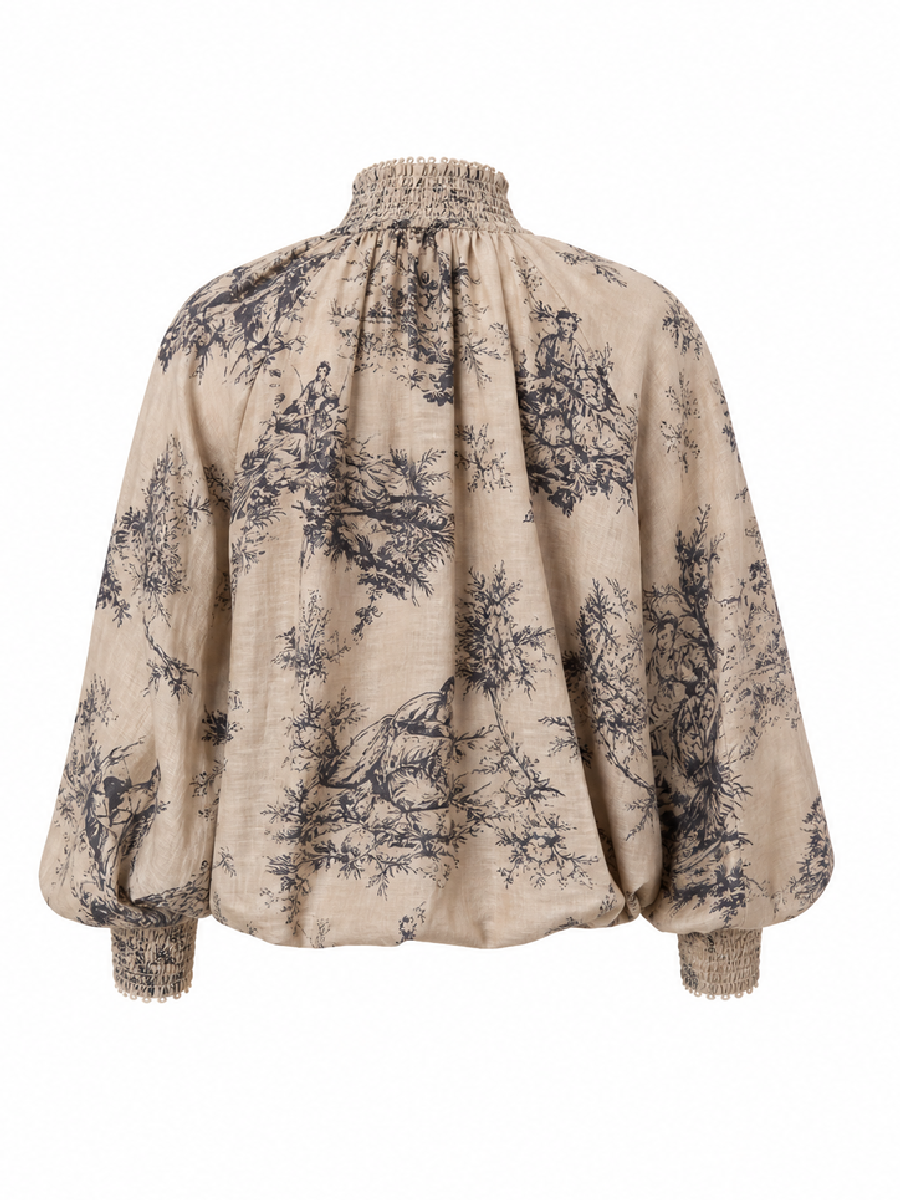 Esther Top 3D ghost mannequin back view