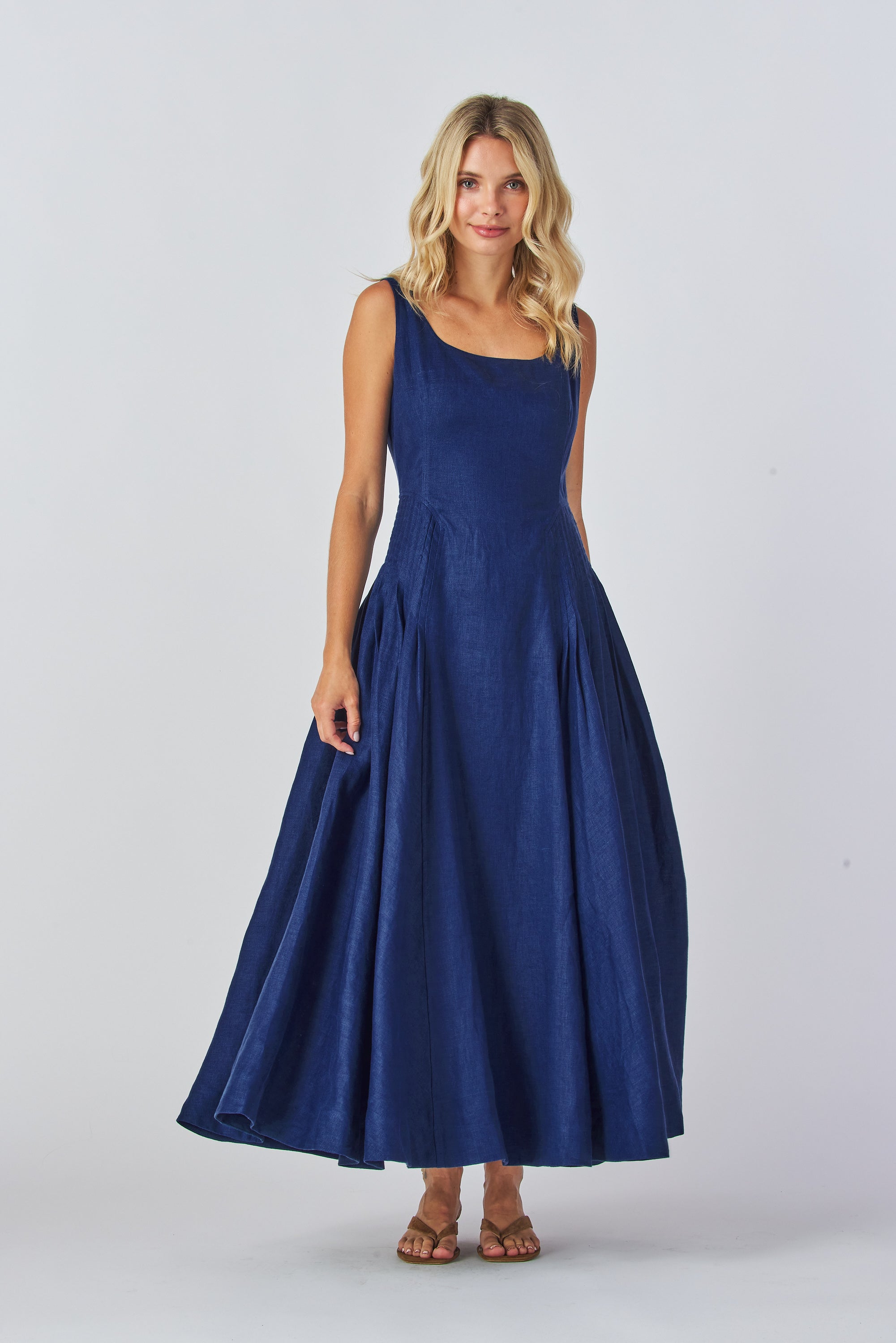  Vintage Elegance Dress, Heirloom Feminine Grace Dress, Flared Midi  Modern Royalty Dress, Evening Dress