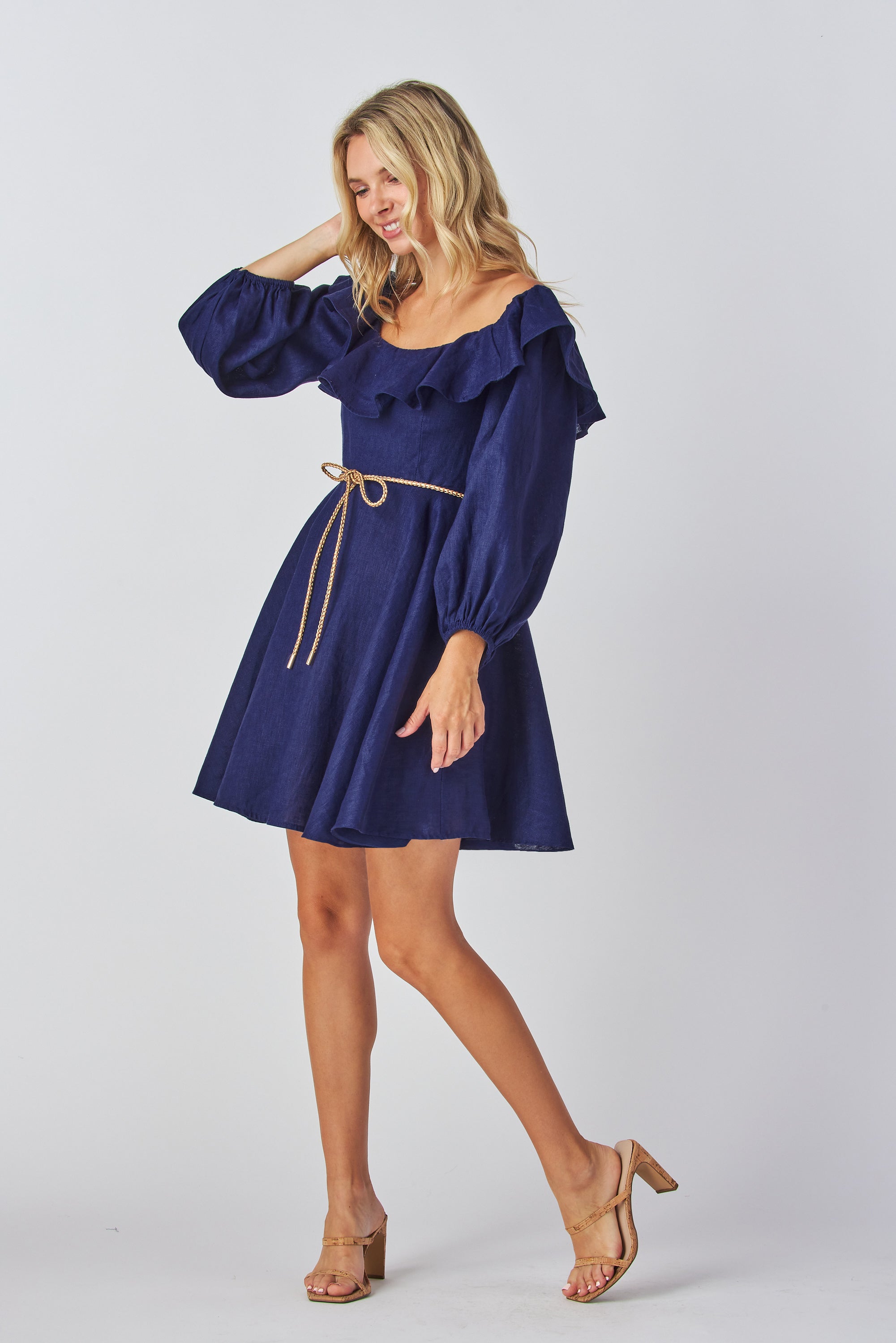 Bishop sleeve mini dress
Off-shoulder ruffle dress
Ruffle neck mini dress
String tie belt dress
Circle skirt mini dress
Long sleeve off-shoulder dress
Feminine ruffle trim dress
Flowy bishop sleeve dress
Cute off-shoulder mini dress
Waist tie belt dress
Vintage-inspired circle skirt dress
Elegant ruffle neckline dress
Romantic long sleeve mini dress
Flared circle hem dress
Stylish summer mini dress