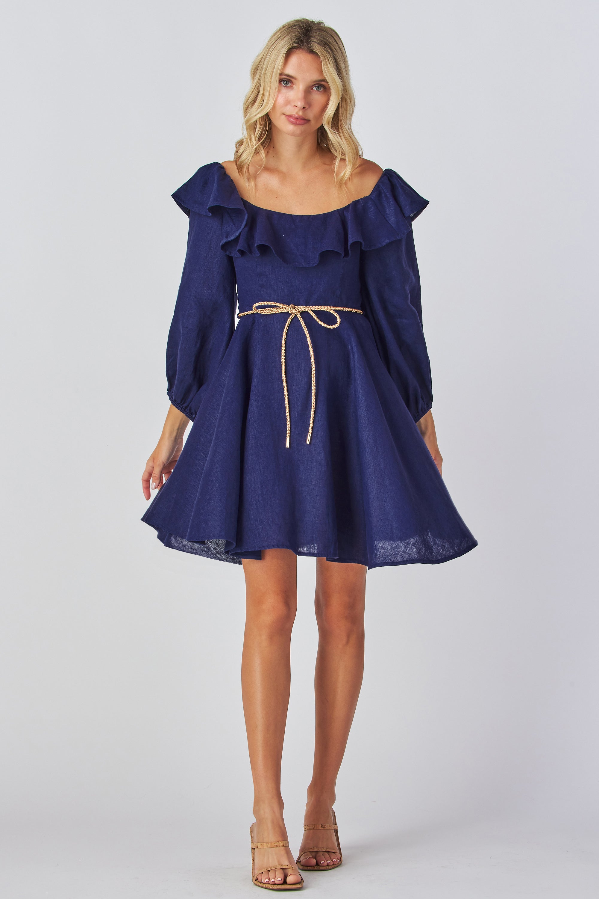 Bishop sleeve mini dress
Off-shoulder ruffle dress
Ruffle neck mini dress
String tie belt dress
Circle skirt mini dress
Long sleeve off-shoulder dress
Feminine ruffle trim dress
Flowy bishop sleeve dress
Cute off-shoulder mini dress
Waist tie belt dress
Vintage-inspired circle skirt dress
Elegant ruffle neckline dress
Romantic long sleeve mini dress
Flared circle hem dress
Stylish summer mini dress