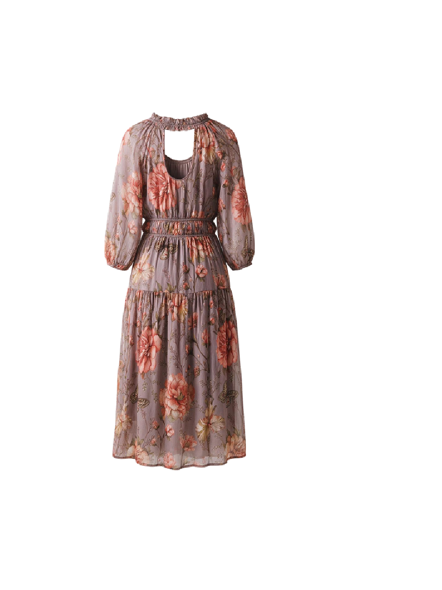 Lorena Dress 3D ghost mannequin back view