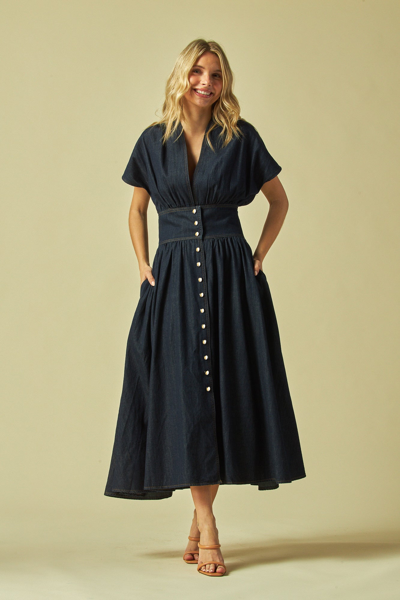 V-neck A-line midi dress
Empire waist midi dress
Button-up detail midi dress
Short sleeves A-line dress
Flared midi dress with buttons
Women’s V-neck empire waist dress
Casual button-up midi dress
A-line flare dress with short sleeves
Flowy empire waist midi dress with buttons
V-neck button-up A-line dress
Feminine short sleeves midi dress
Elegant empire waist flare dress
Button-down midi dress for women
Comfortable A-line dress with V-neck