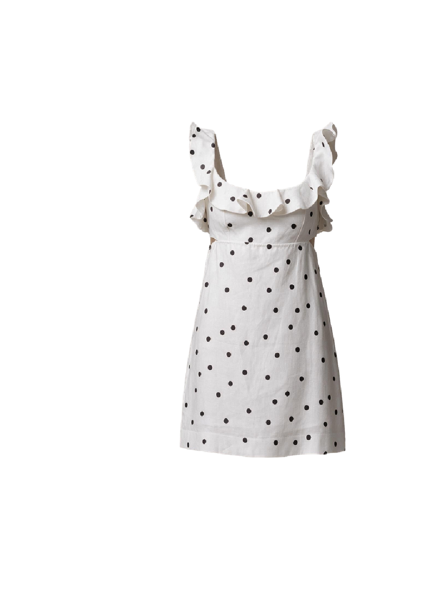 Pamela Dress 3D ghost mannequin front view