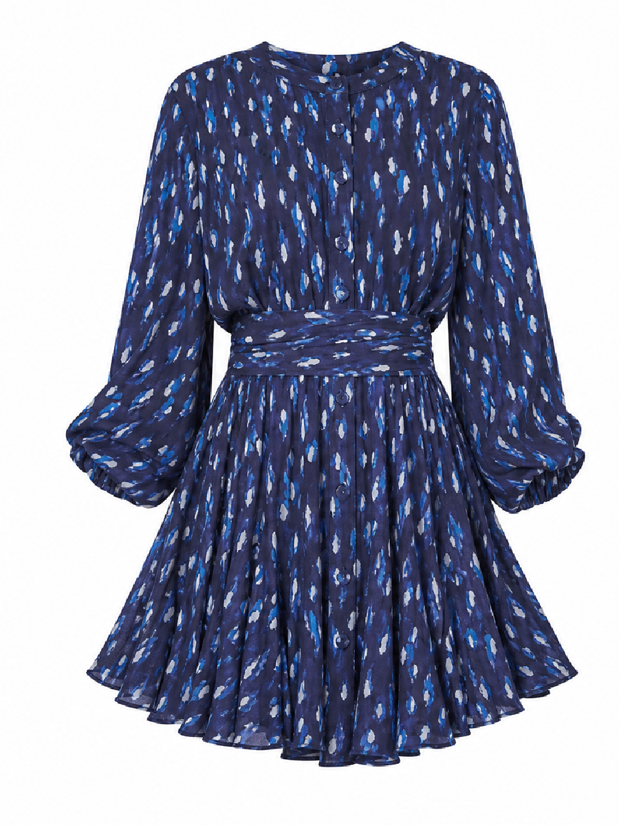 Renatta Dress 3D ghost mannequin front view