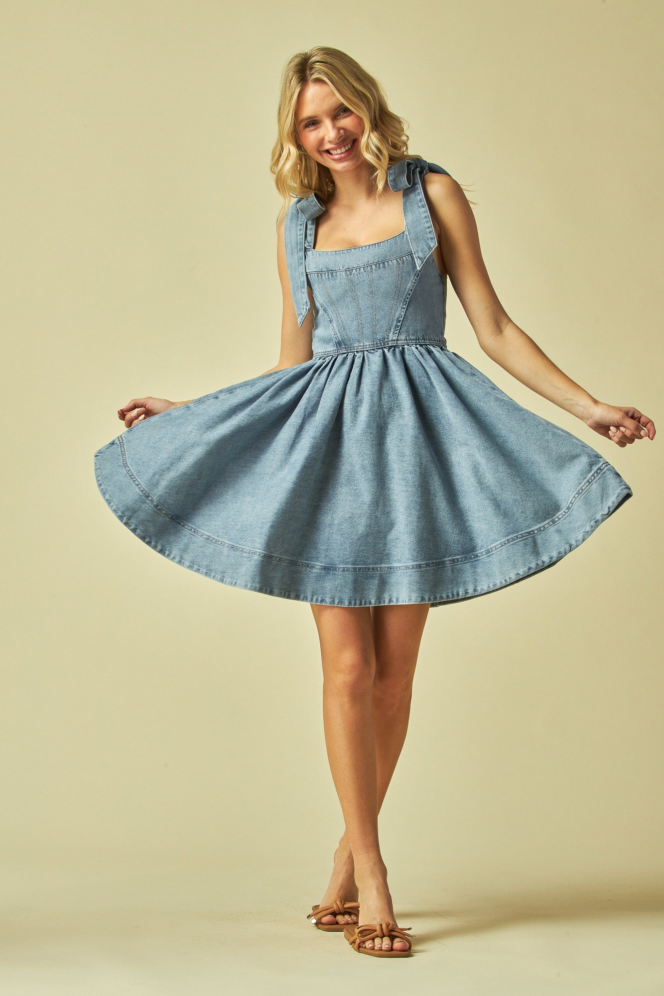 Sleeveless tie strap dress
Ruffle trim mini dress
Square neck fit and flare dress
Pleated waist mini dress
Fit and flare summer dress
Tie shoulder strap dress
Feminine ruffle neckline dress
Casual sleeveless mini dress
Flirty square neck dress
Lightweight pleated waist dress
Cute summer mini dress
Adjustable tie strap dress
Flared hem mini dress
Soft pleated fit and flare dress
Stylish sleeveless party dress